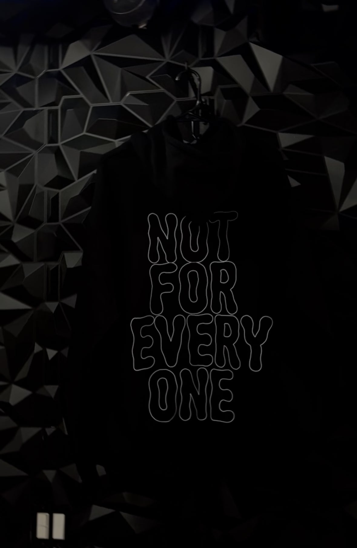 NotForEveryone (No Es Pa Todos) Hoodie Black